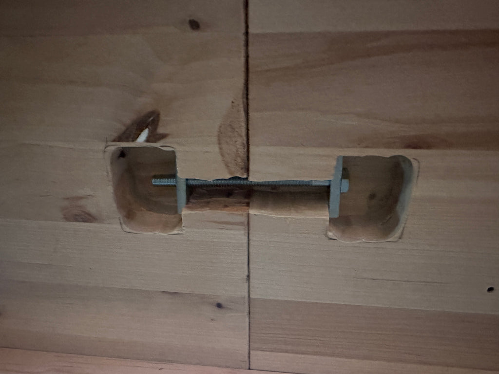 Lot 1100 Butcher Block Bar Top Section