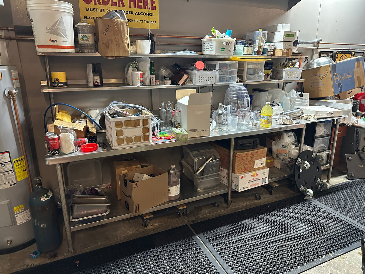 Lot 123 Long Metal Table
