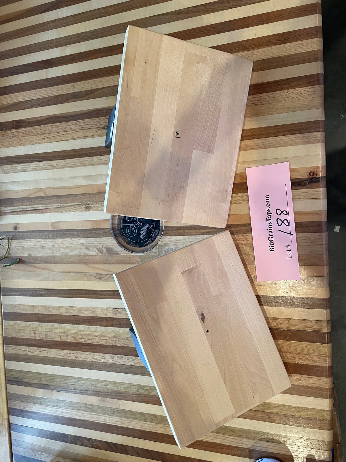 Lot 188 Shelves with Brackets