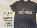 Lot 245 Shirts - Blarney Brewoff Baseball Team -10 Shirts, S Shirts - Blarney Brewoff Baseball Team -10 Shirts, S