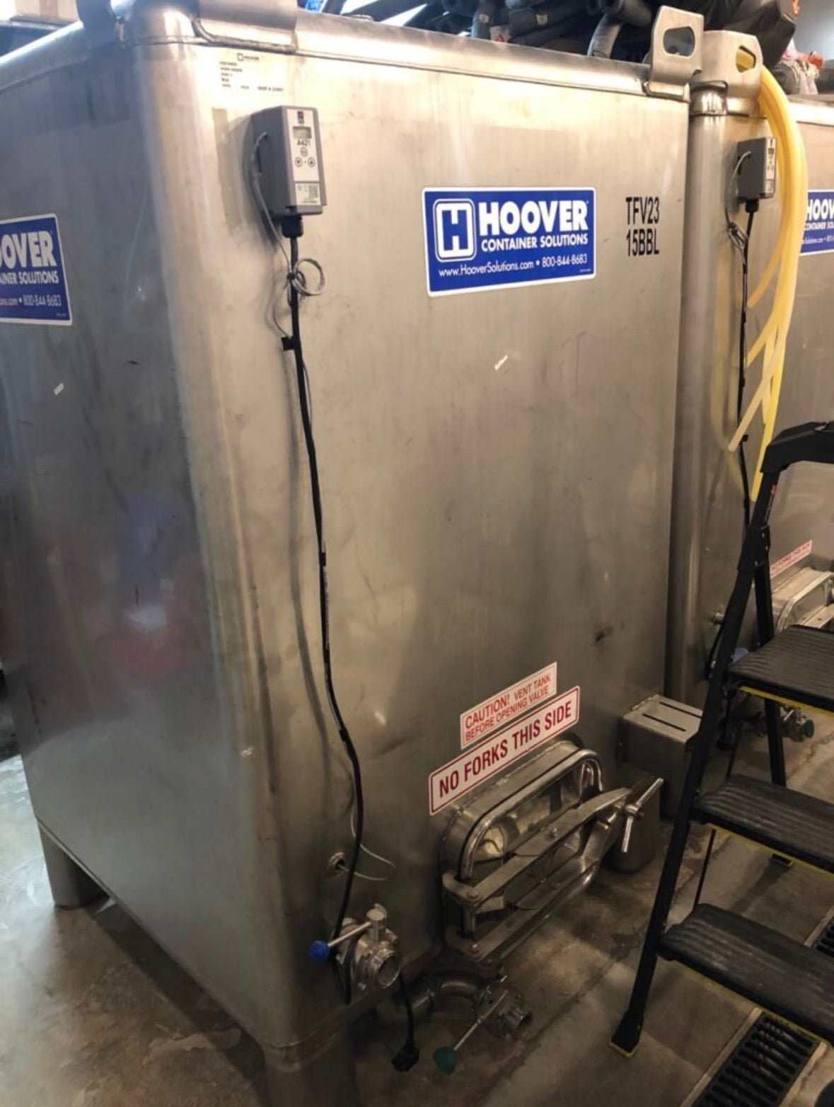 Lot 015 15 bbl Cube Fermenter