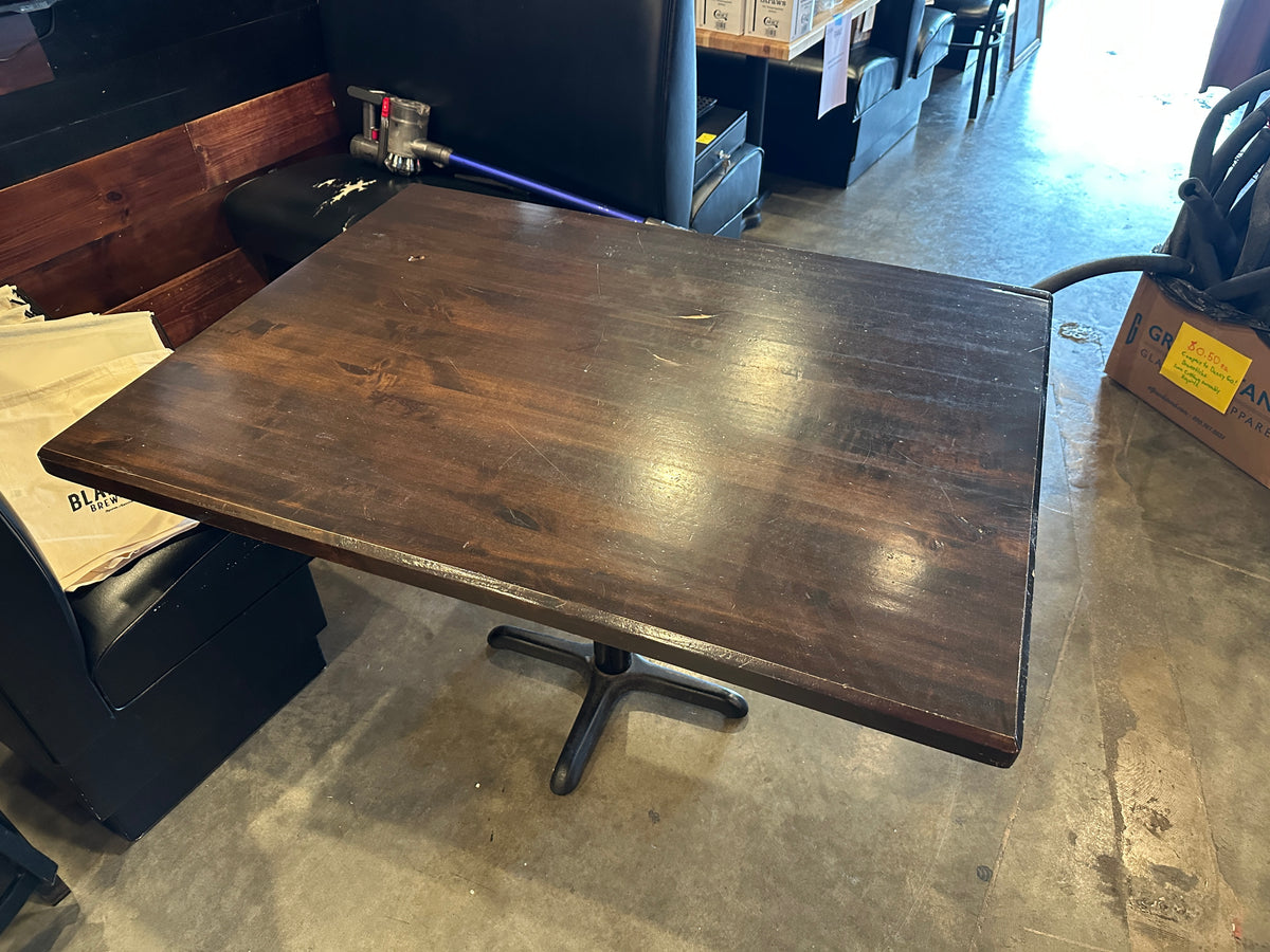 Lot 003 Wood Table 48x36