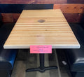 Lot 052 Butcher Block Table