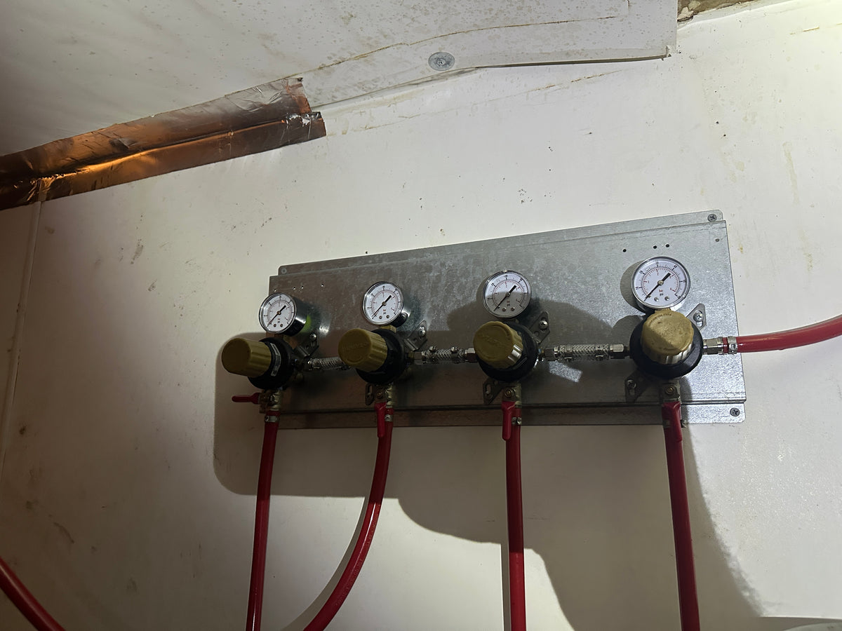 Lot 302 CO2 Distro in Walk-In