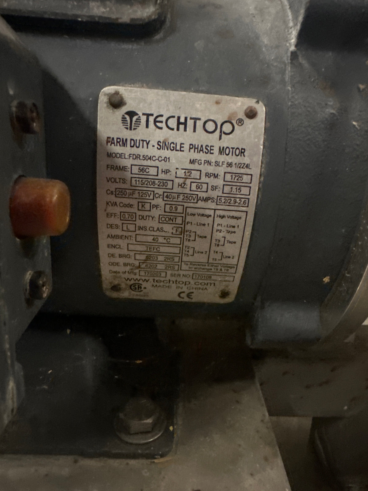 Lot 134 CIP Pump Cart