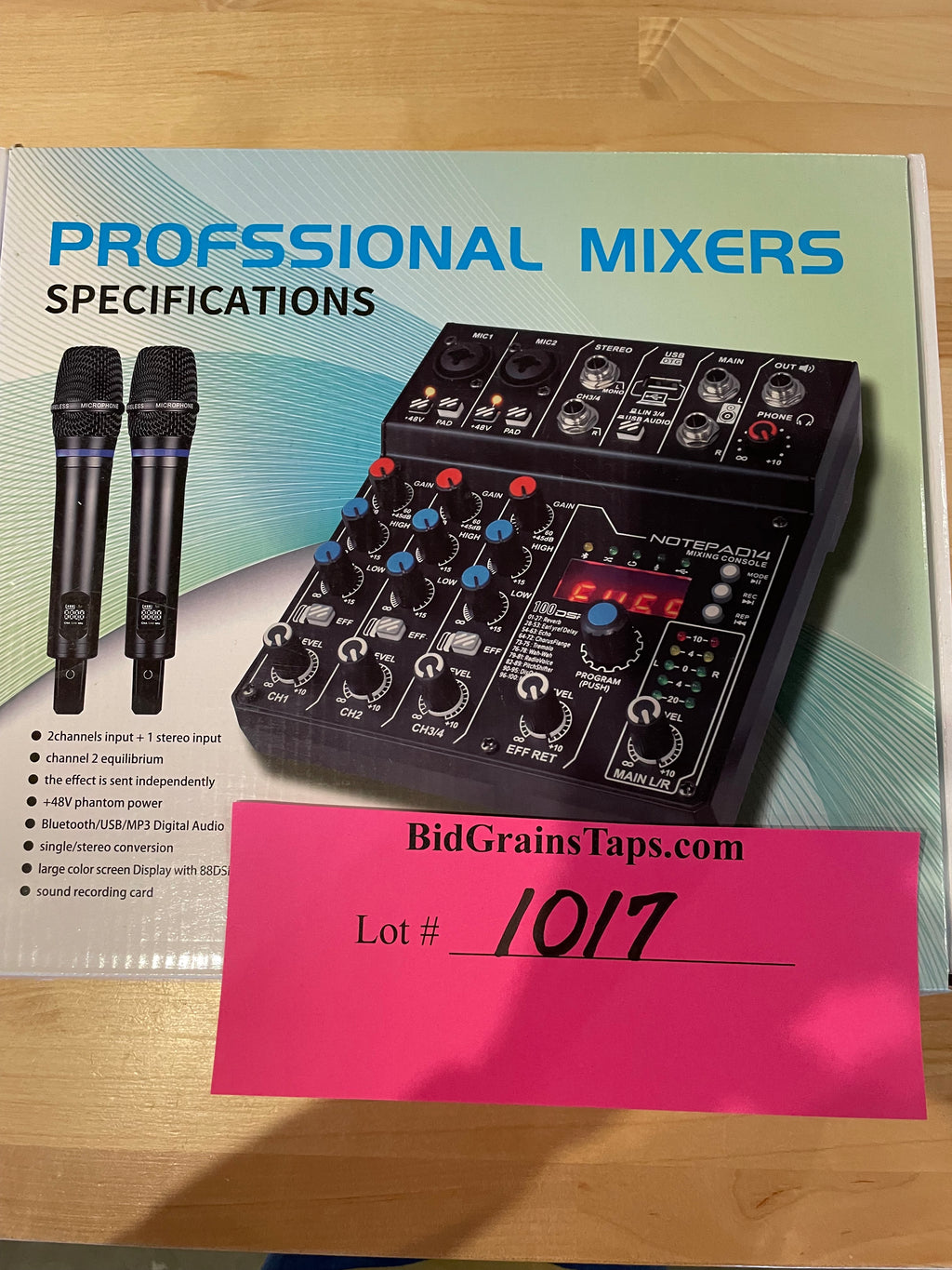 Lot 1017 Professional Mixer