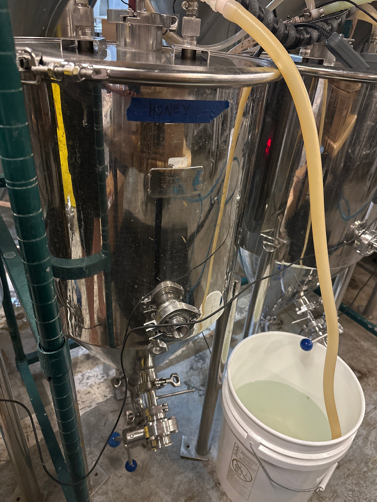 Lot 019 1/2 bbl Fermenter