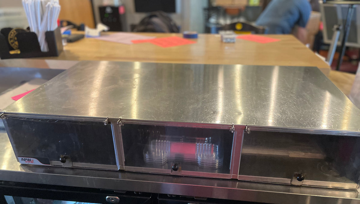 Lot 095 Stainless Drawers (chip drawers)