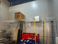 Lot 094 Wire Shelf Holding Pizza Boxes