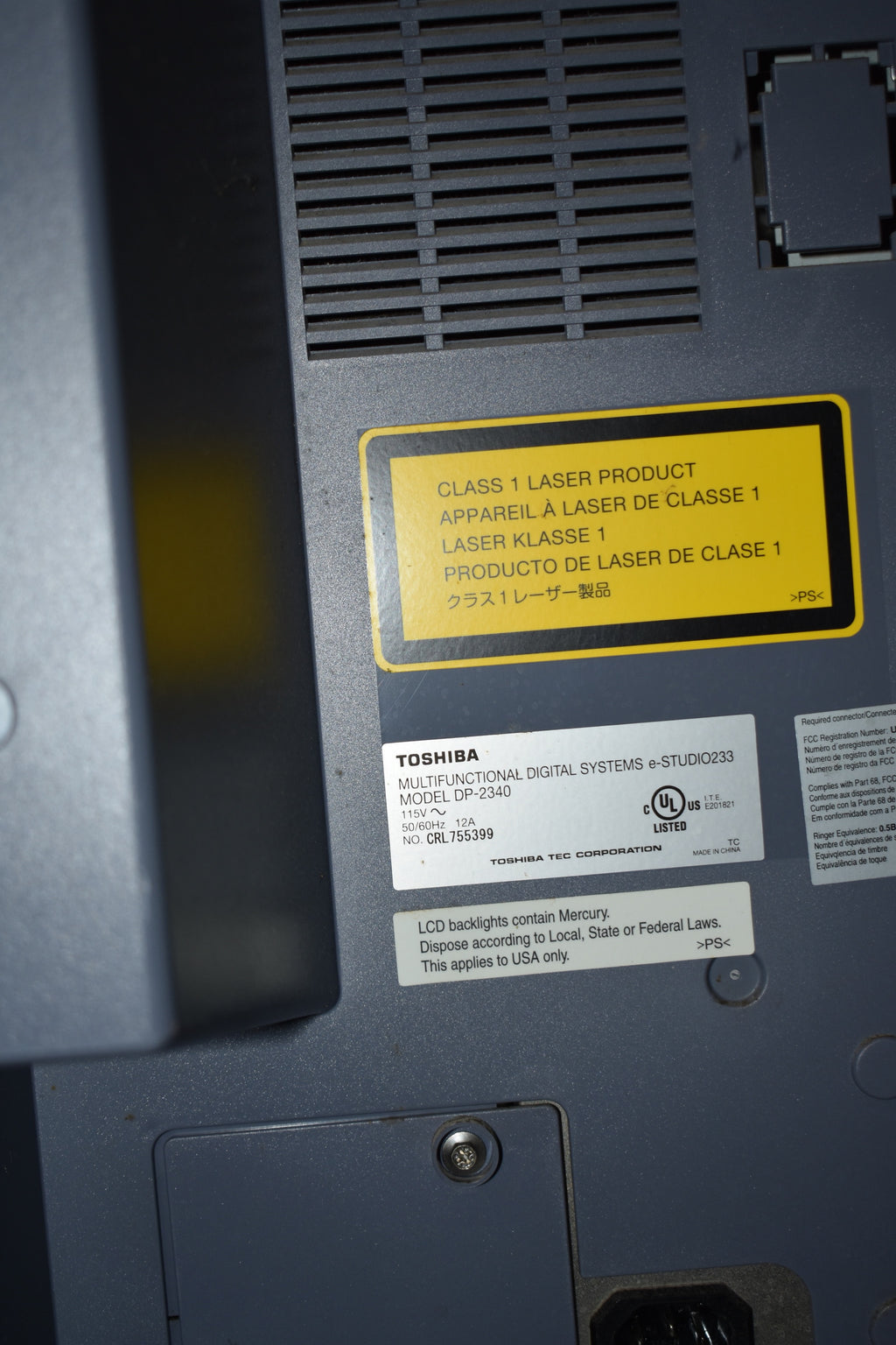 Lot 142 Copy Machine