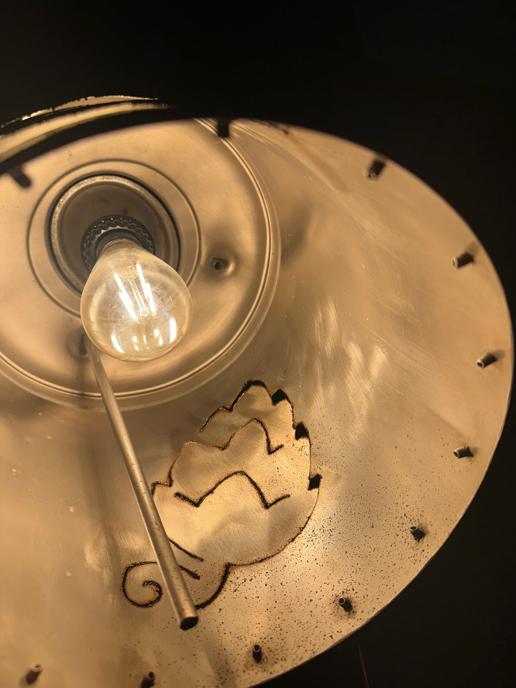 Lot 262 Pendant Keg Light