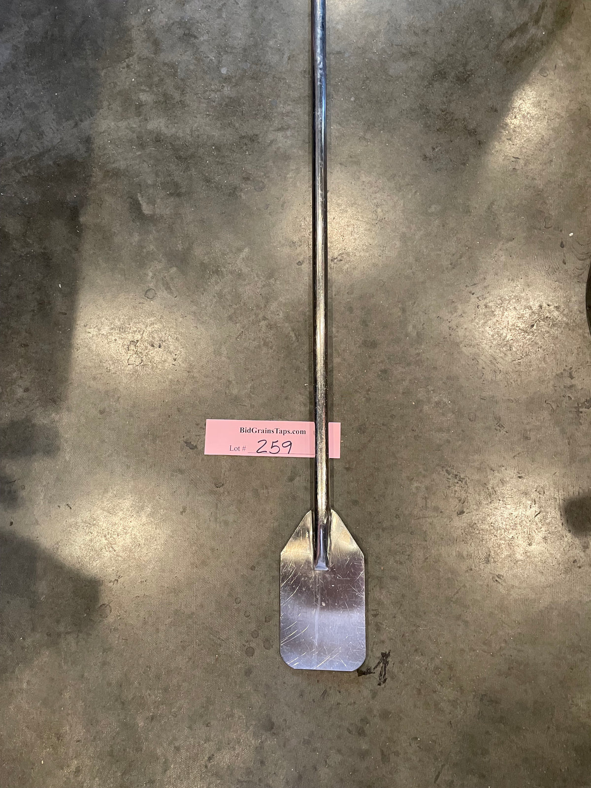 Lot 259 Stainless Mash Paddle - Oar - Zombie Defense