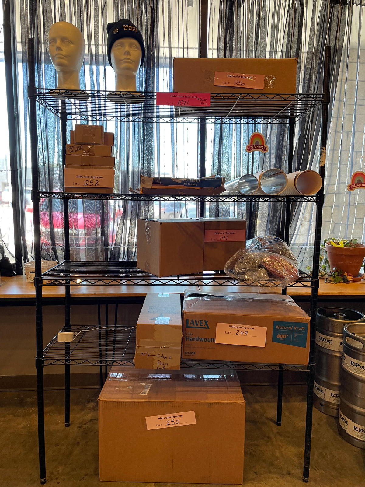 Lot 1011 Shelf - Contents Not Included