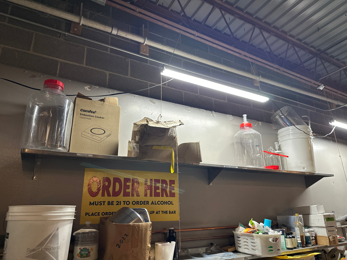 Lot 124 Stainless Steel Wall Mount Shelf - 10’