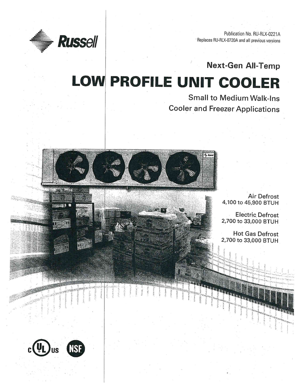 Lot 013 Refrigeration Evaporator and Condenser Set