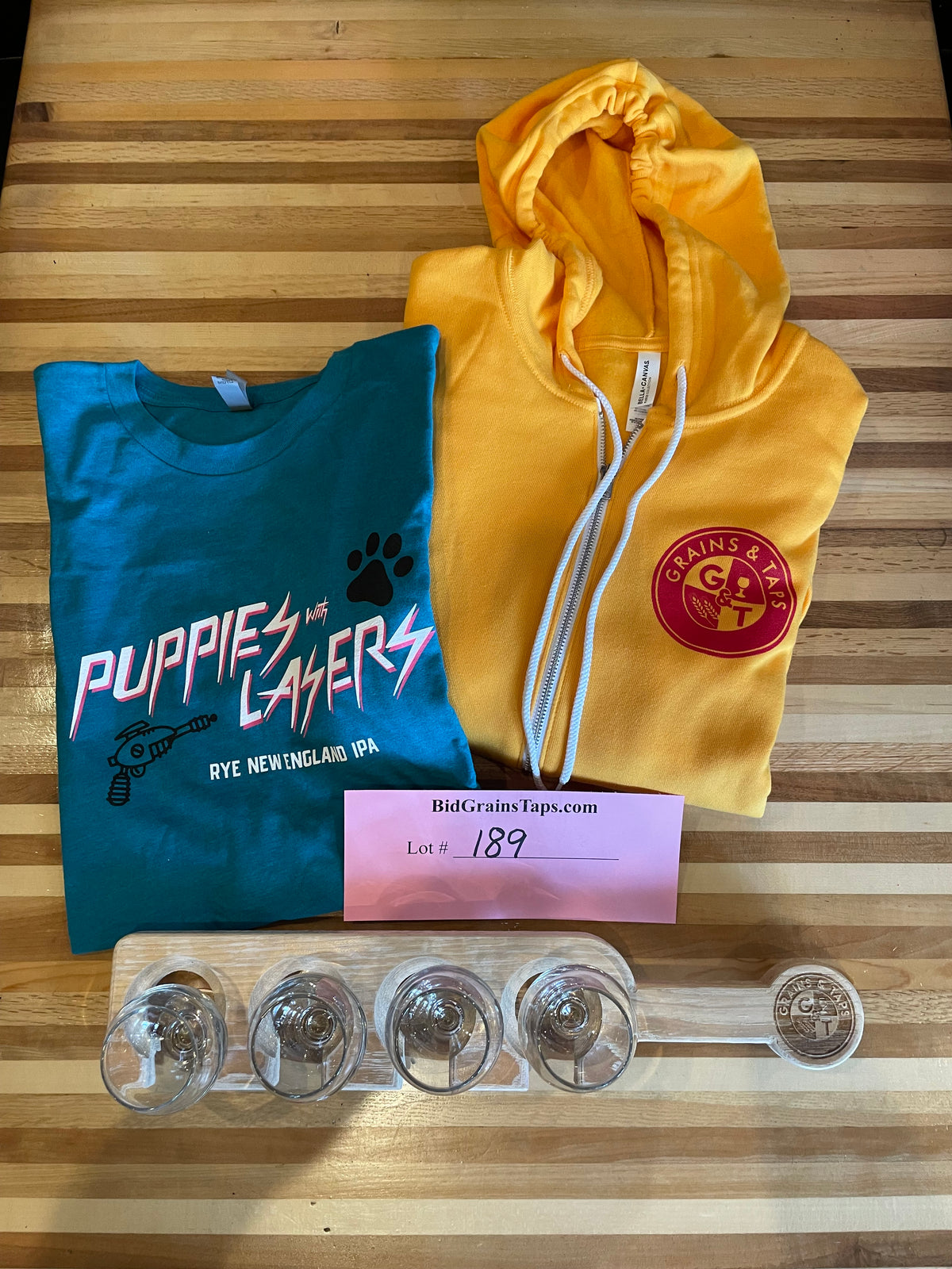 Lot 189 XL Bundle with Zip Hoodie