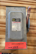 Lot 055 Square D 60A Safety Switch