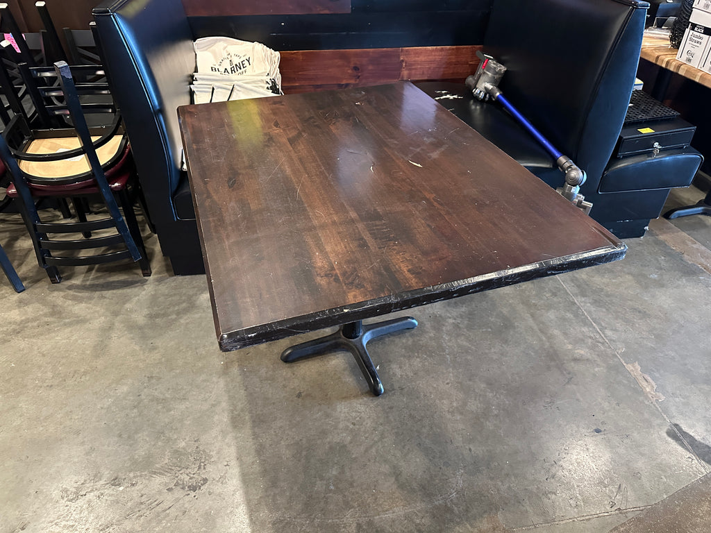 Lot 003 Wood Table 48x36
