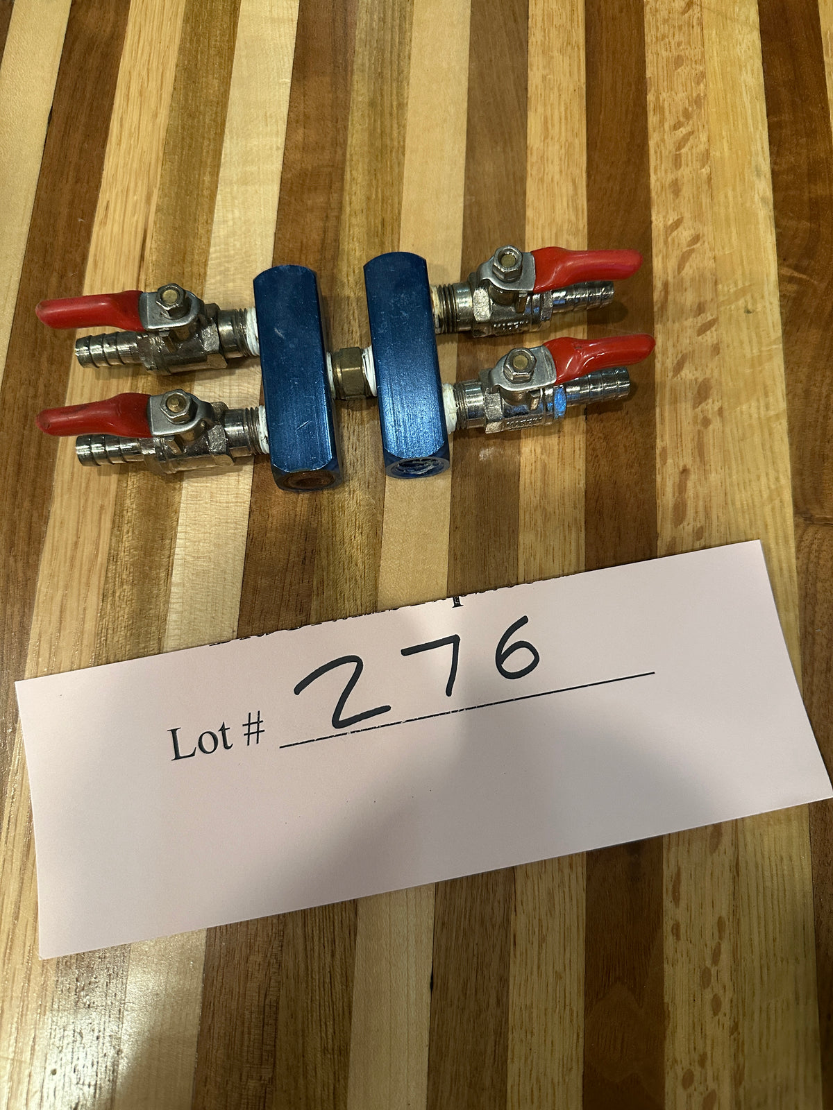 Lot 276 Four-Way Gas Manifold