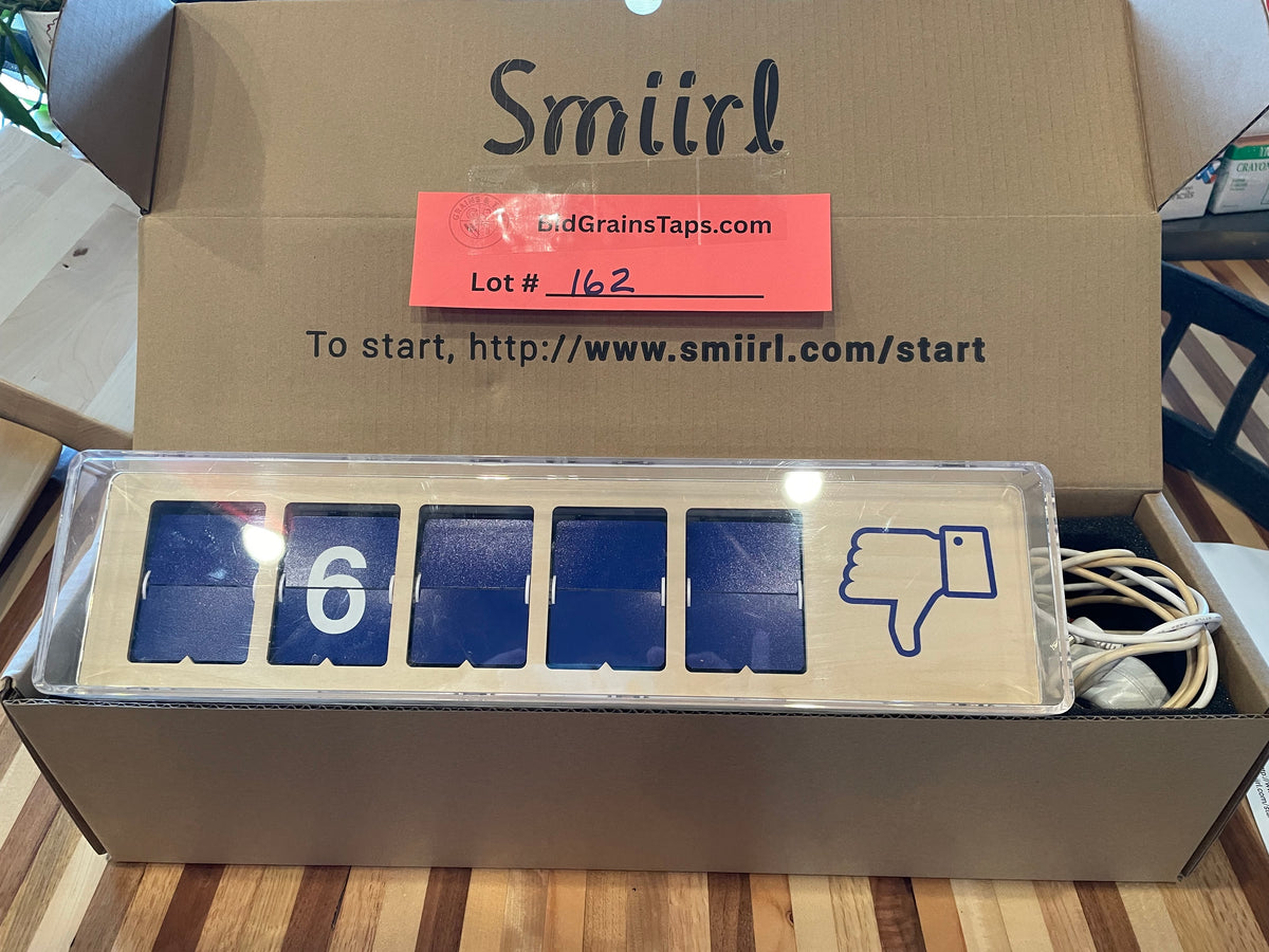 Lot 162 Smiirl Counter - Facebook