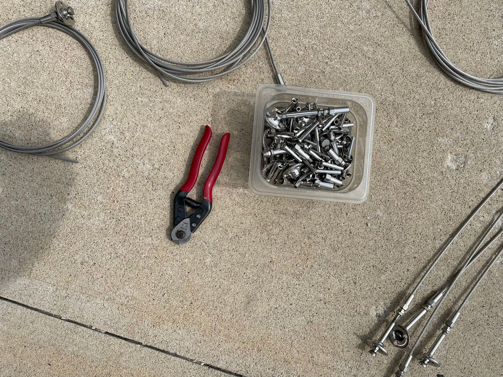 Lot 137 Aircraft Cable Bundle