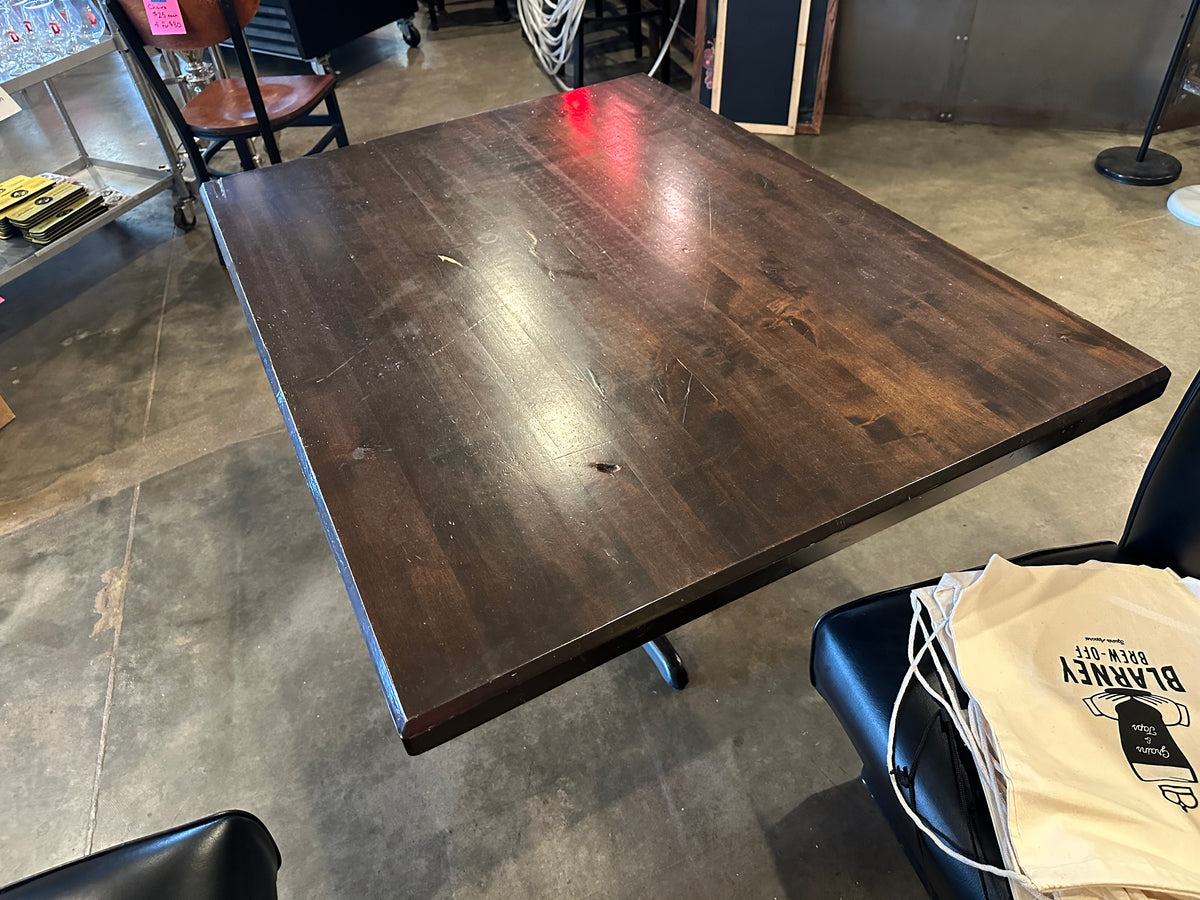 Lot 003 Wood Table 48x36