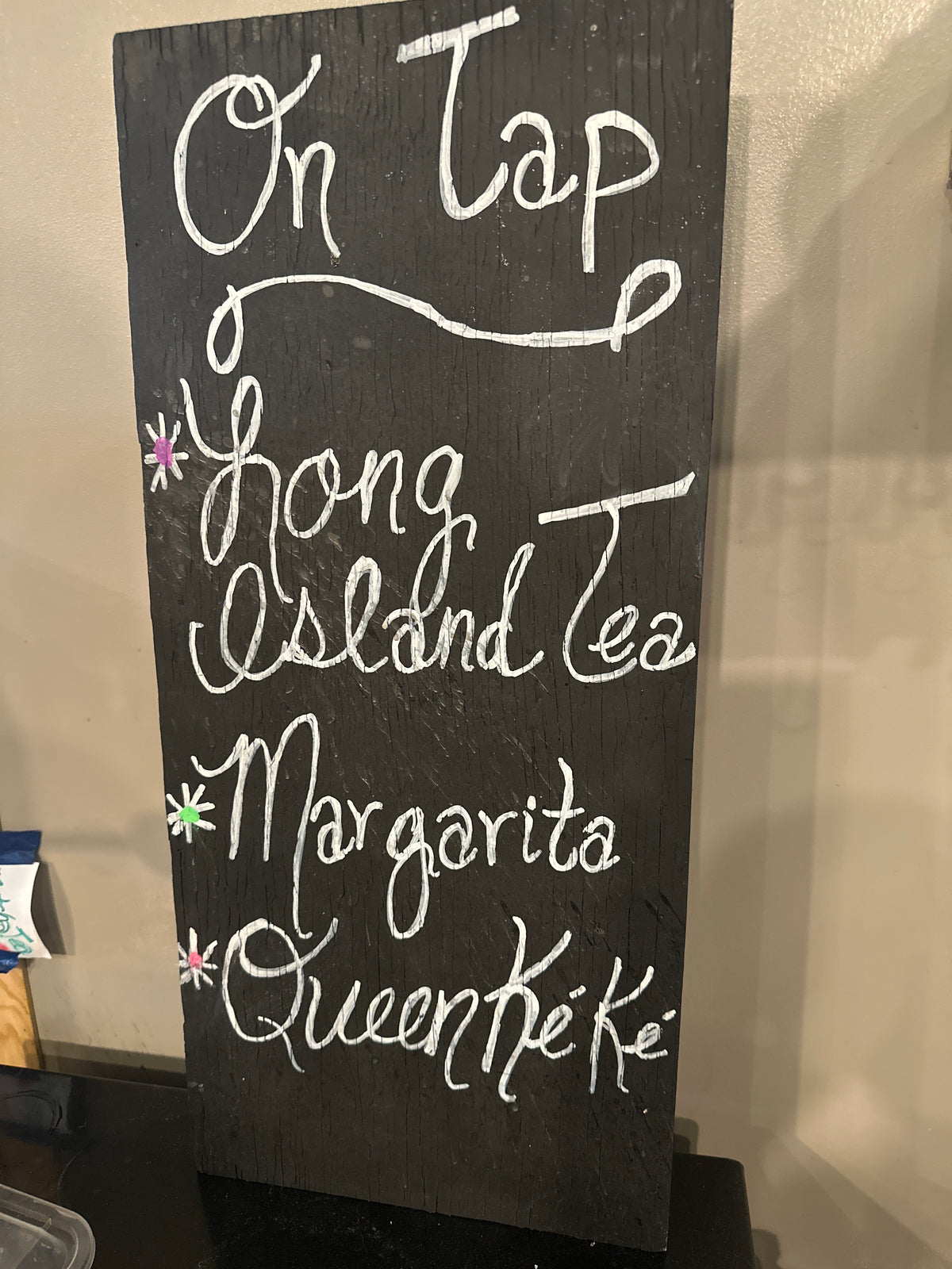 Lot 073 Chalkboard Sign