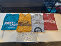 Lot 203 Shirts - Puppies with Lazers, Wheat Told You, Growler, Small Batch, 2XL