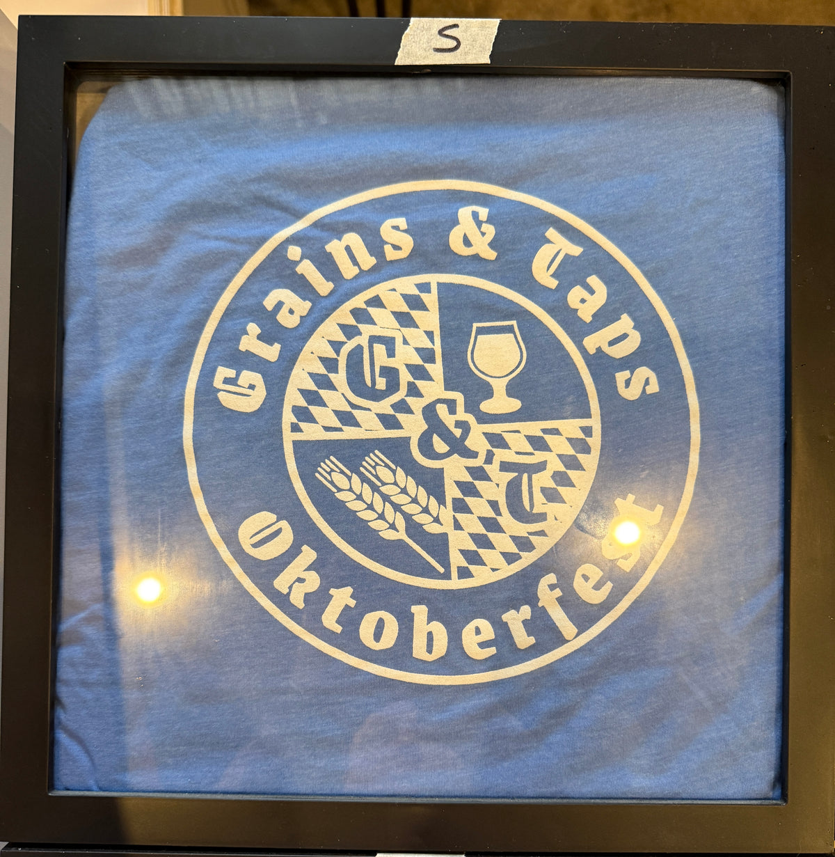 Lot 038 Framed T-Shirt - Oktoberfest - Small