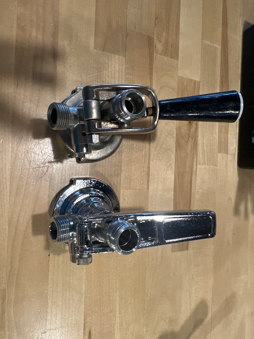 Lot 329 Pair of - German Keg Couplers - Need Parts