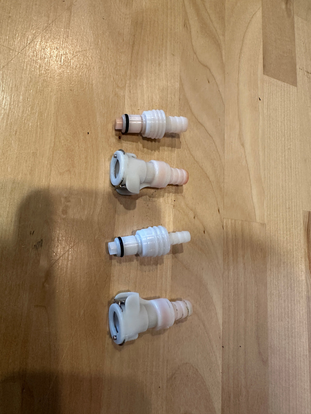 Lot 1925 2 Sets of In-Line Quick Disconnects with Shutoffs