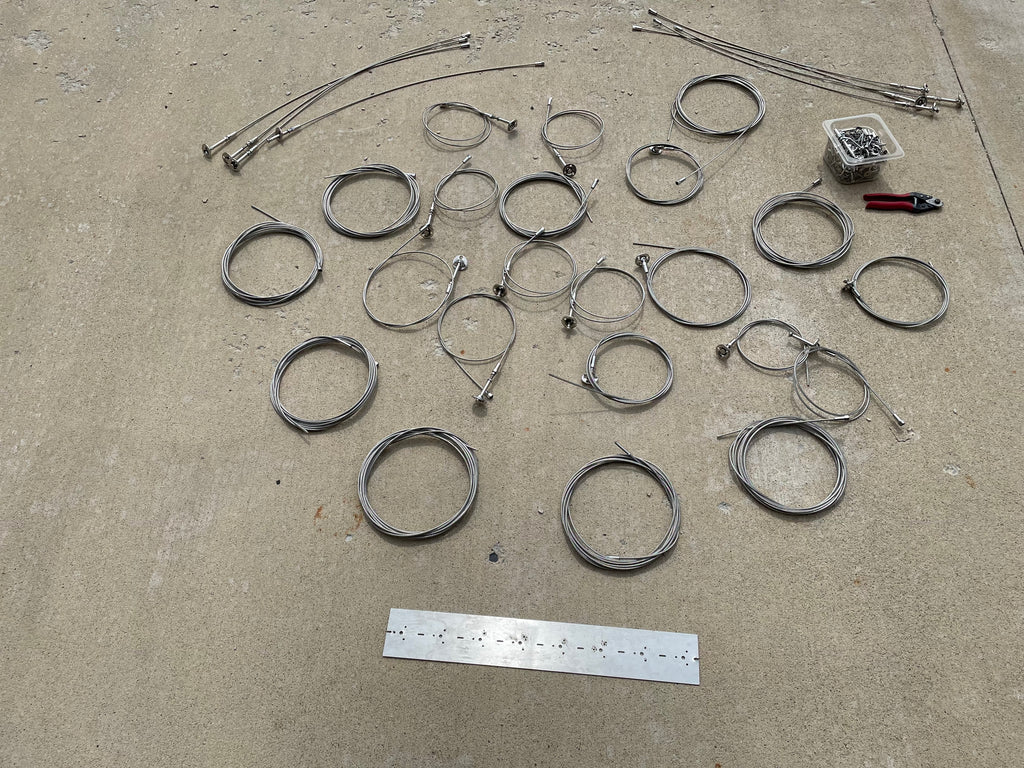 Lot 137 Aircraft Cable Bundle