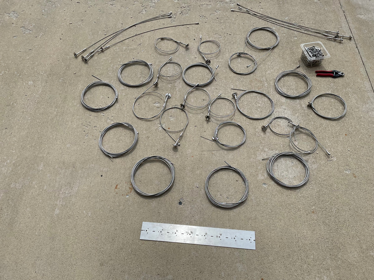Lot 137 Aircraft Cable Bundle