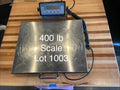 Lot 1003 400 lb Scale