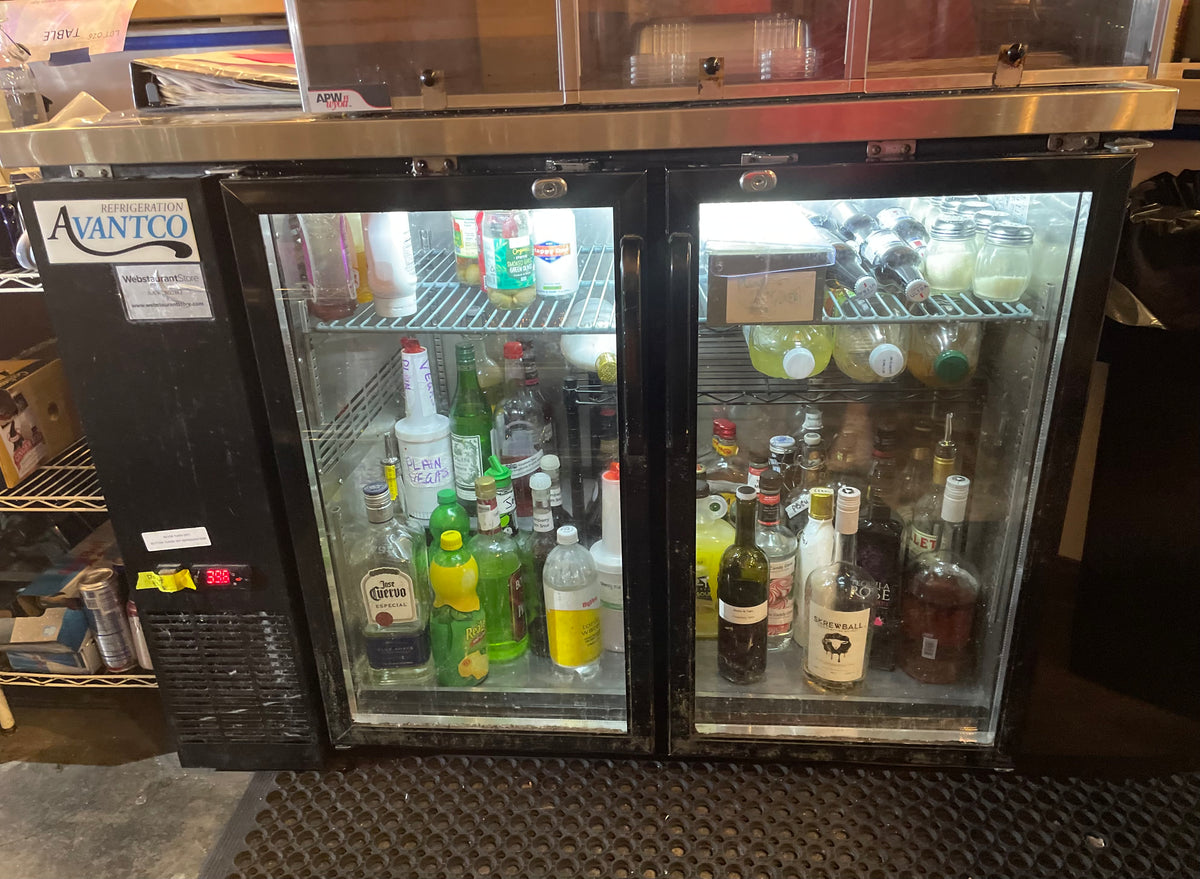 Lot 080 Avantco Underbar cooler, working