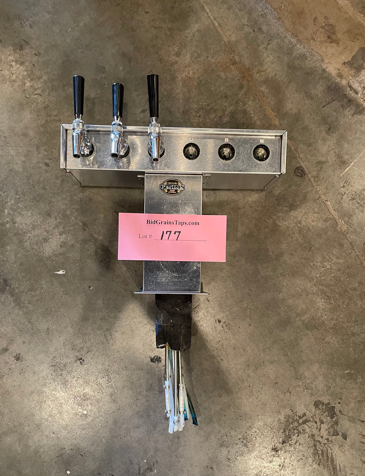 Lot 177 Perlick Draft Tower