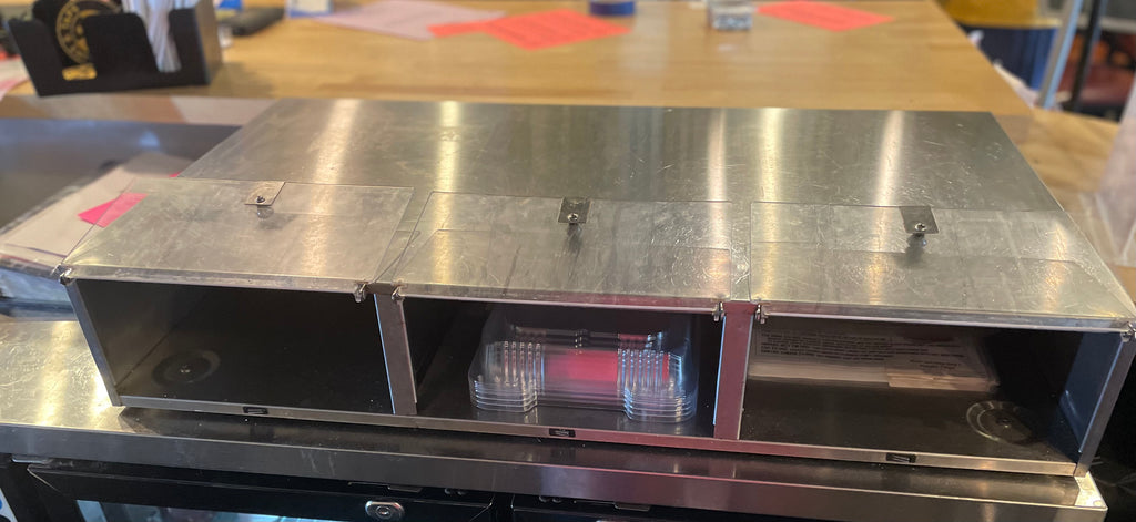 Lot 095 Stainless Drawers (chip drawers)