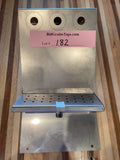 Lot 182 Stainless Draft Mounting Plate for Refrigerator