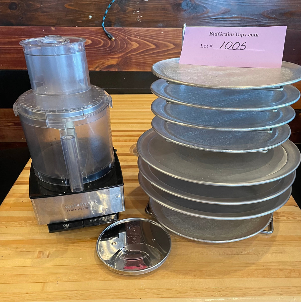 Lot 1005 Food Processor Bundle