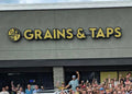 Lot 034 Grains & Taps Building Sign