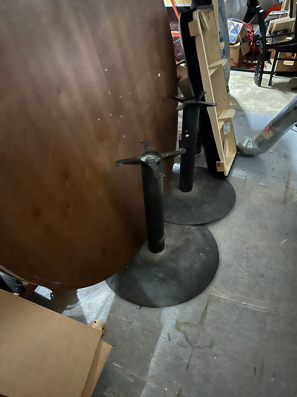 Lot 109 66" wood table