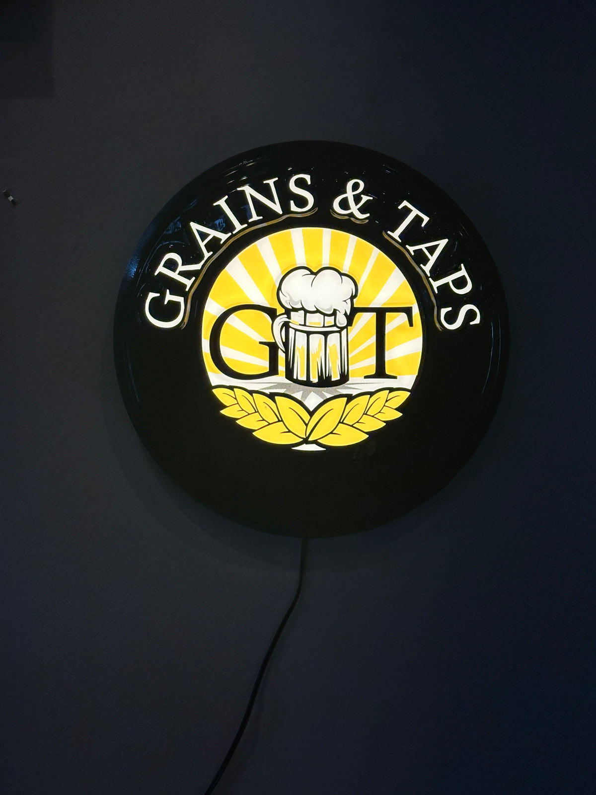 Lot 060 Light Up Sign - Color - 18”