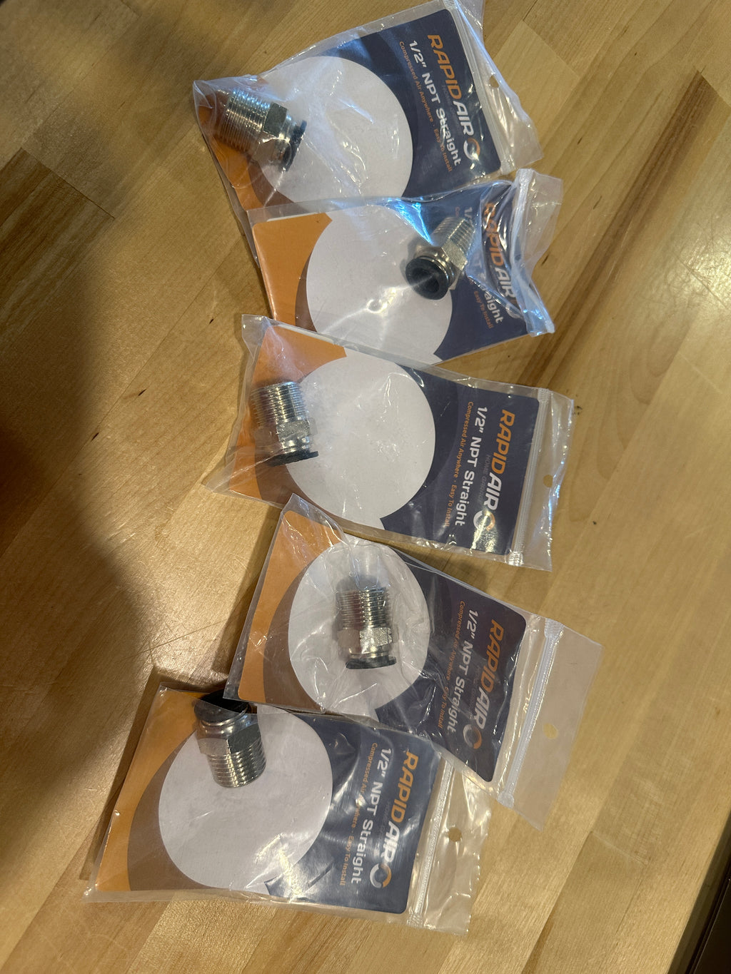 Lot 296 Compressed Air Tubing and Fittings