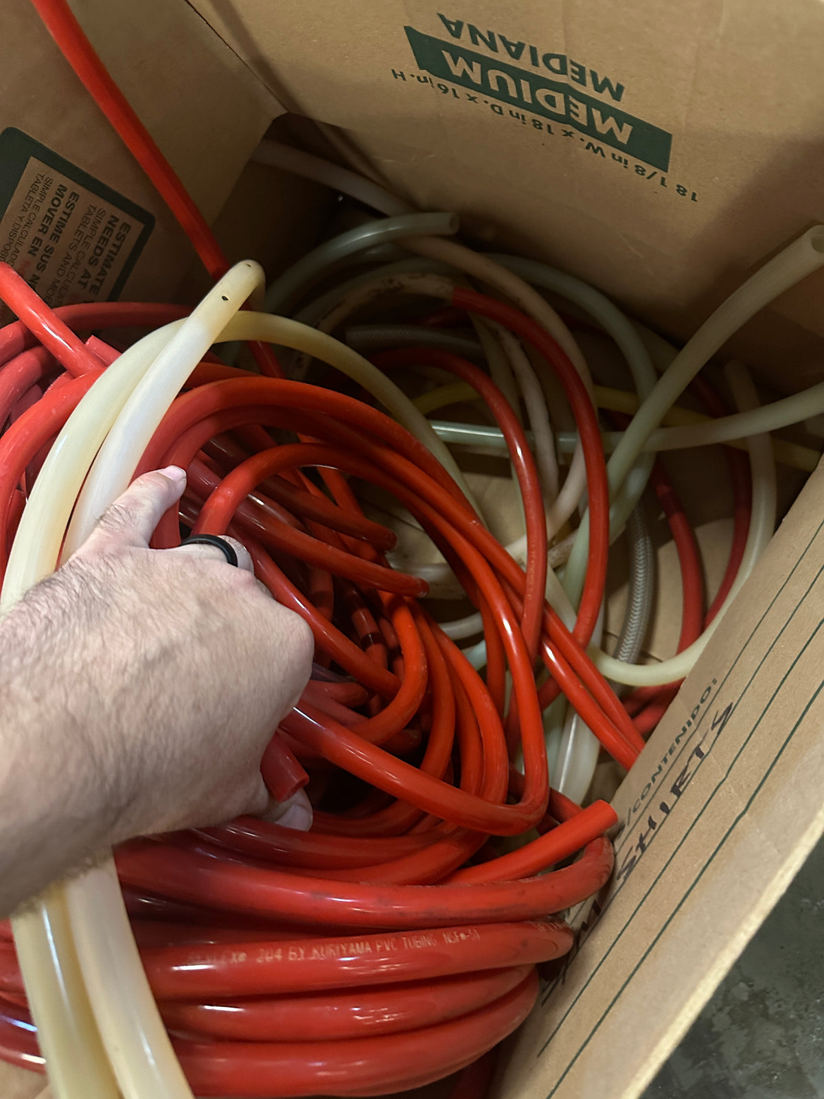 Lot 272 Tubing bundle