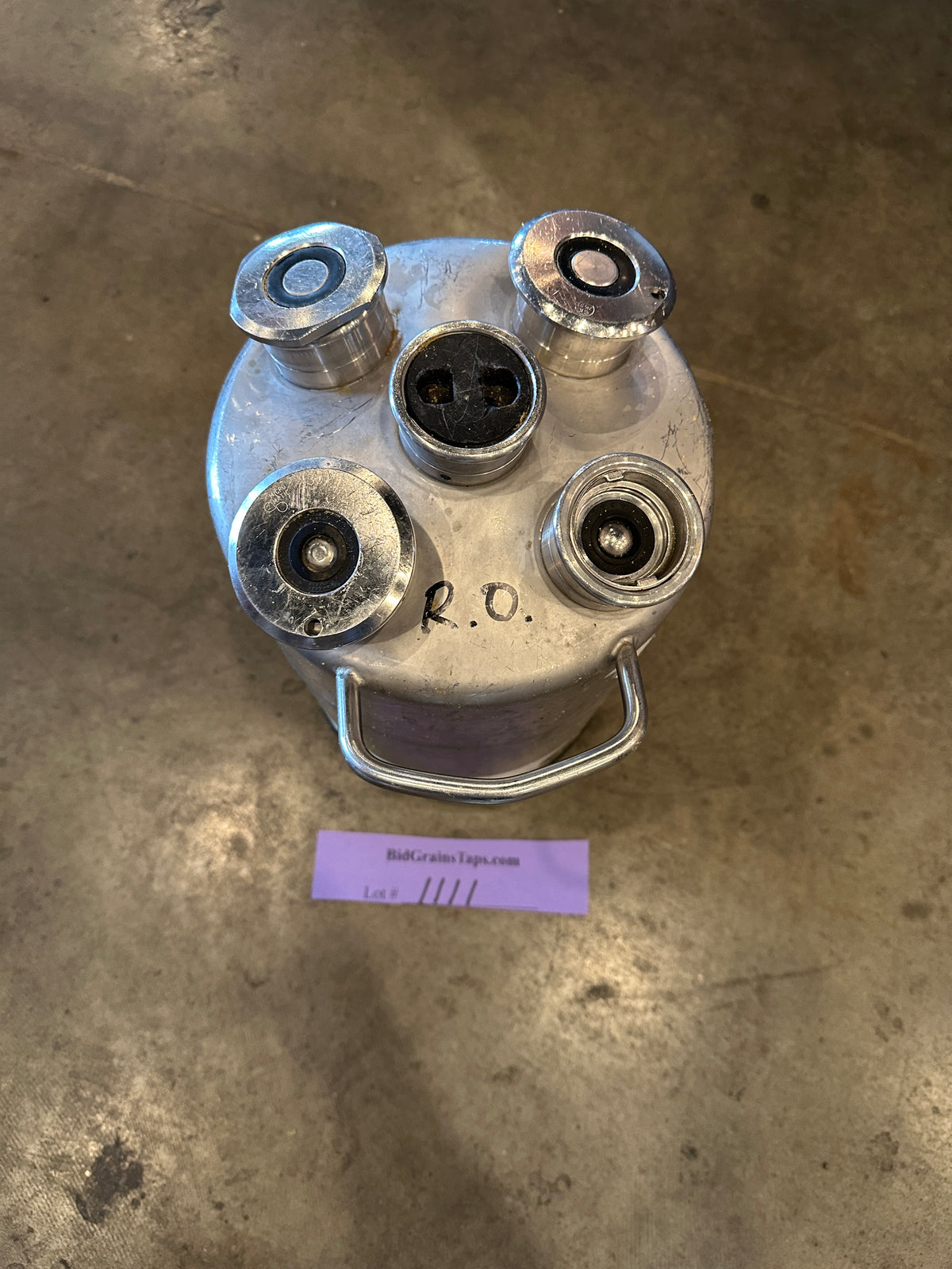 Lot 1111 Draft Cleaning Keg