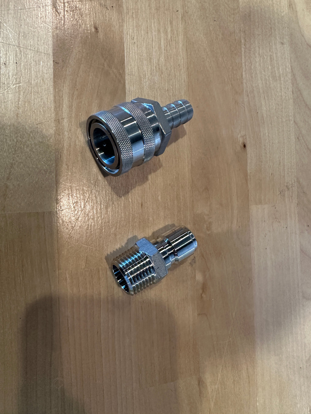 Lot 1923 Stainless Steel Quick Disconnect Set