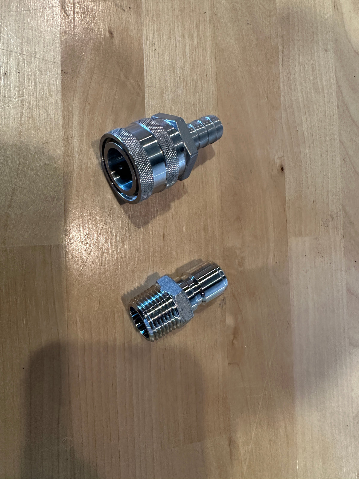 Lot 1923 Stainless Steel Quick Disconnect Set